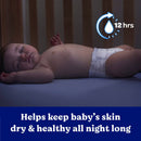Kimberly Clark Unisex Baby Diaper Huggies Overnites Size 7 Disposable Heavy Absorbency (52/CS) 