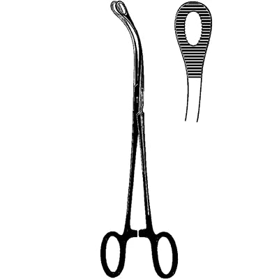 Sklar Black Laser Laufe Uterine Polyp Forceps - 90-2345