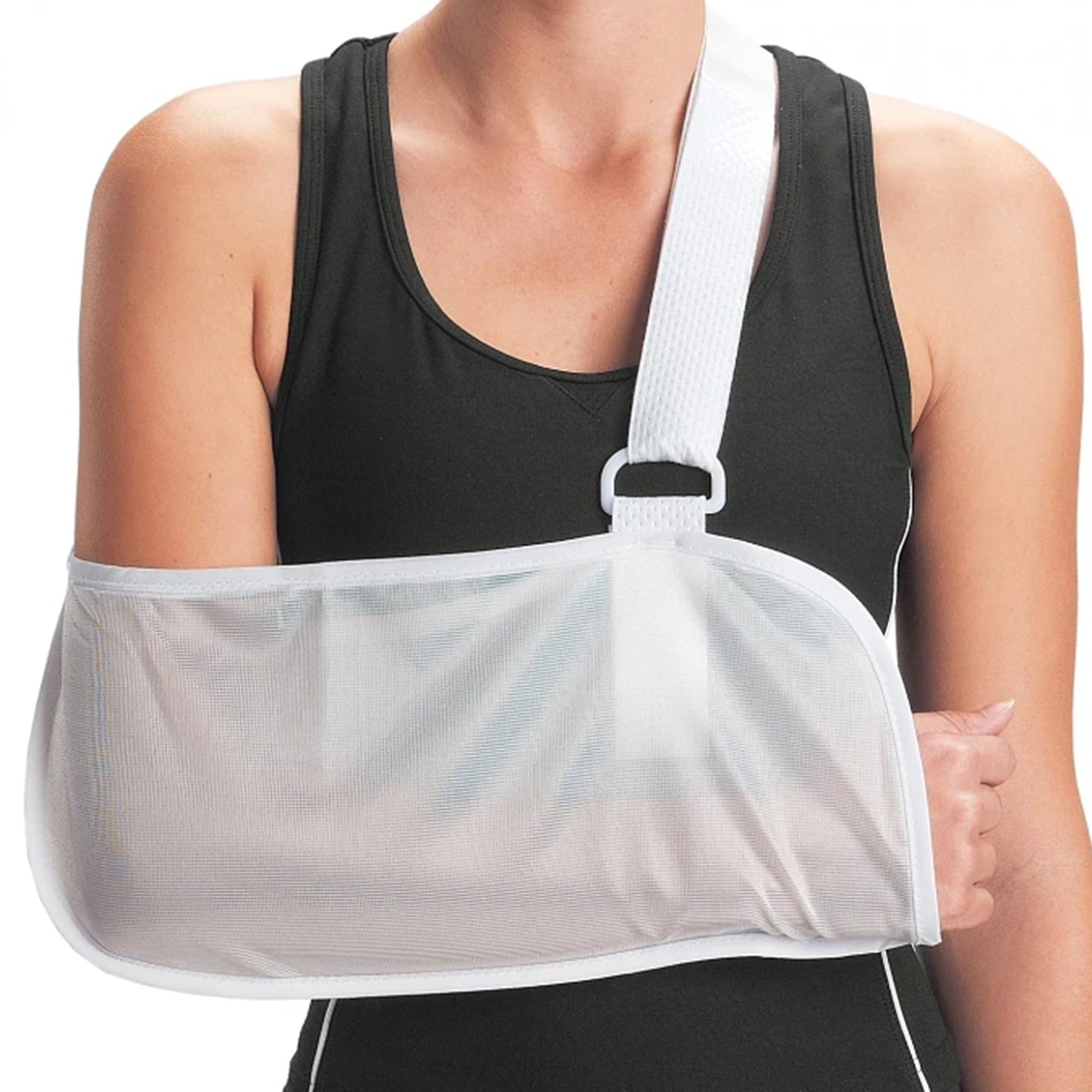 DJO Chieftain Unisex White Tietex Mesh Arm Sling, Extra Large (12/CS) 