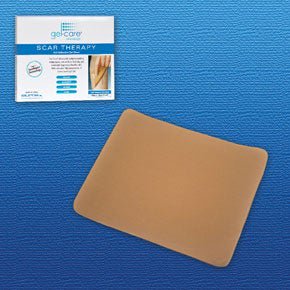 Scar Therapy Gel-Care Advanced Mineral Oil Gel Tan 5 X 6 Inch NonSterile