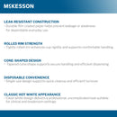 McKesson Paper Cone Drinking Cups, White, 4-ounce Capacity (Case of 5000)