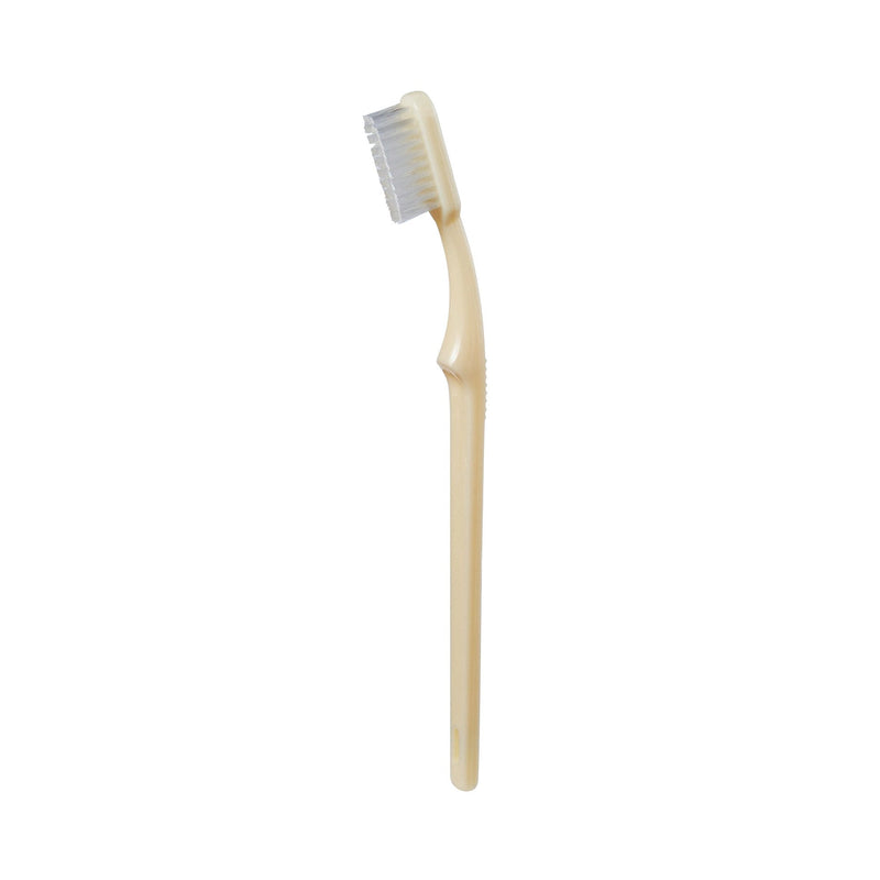 McKesson Brand McKesson Toothbrush, Ivory, Medium, Curved Handle (1440/CS) 