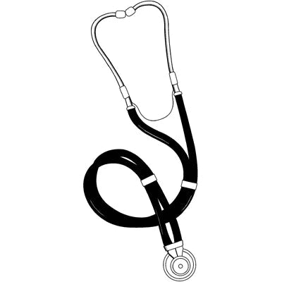 Sprague Rappaport Stethoscope - Black, 28" 