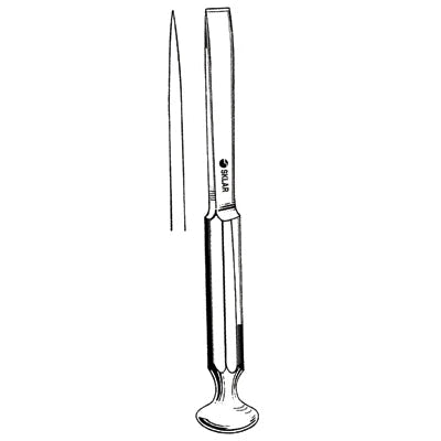 Sklar Stille Osteotome - 8", Straight, 4mm Tip - 40-6350 