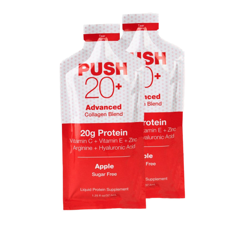 Global Health Products Oral Supplement PUSH 20+ Apple Flavor Liquid 1.25 oz. Individual Packet (60/CS)