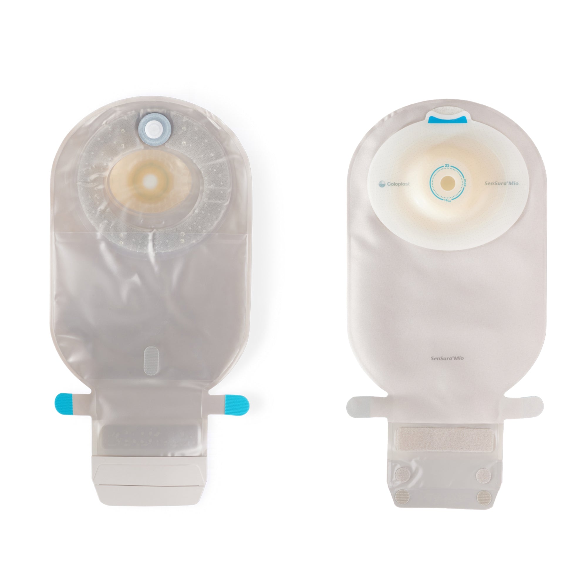 Coloplast SenSura Mio Deep Convex 1-Piece Transparent Ostomy Pouch System, 10 – 22 mm (10/BX) 