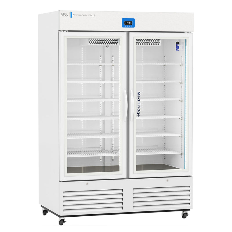 Premier Upright Refrigerator ABS Pharmaceutical 49 cu.ft. 2 Glass Swing Doors Cycle Defrost (Each)