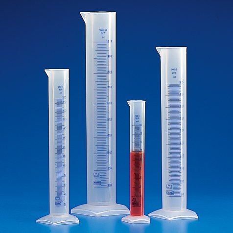 Globe Scientific Graduated Cylinder Polypropylene 50 mL 