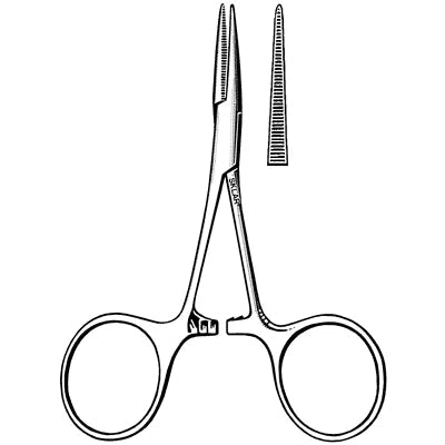 Sklar Hartmann Mosquito Forceps - 3-1/2", Straight - 17-1236 