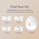 Wearable Electric Breast Pump DiscreetDuo Flow (Case of 8)