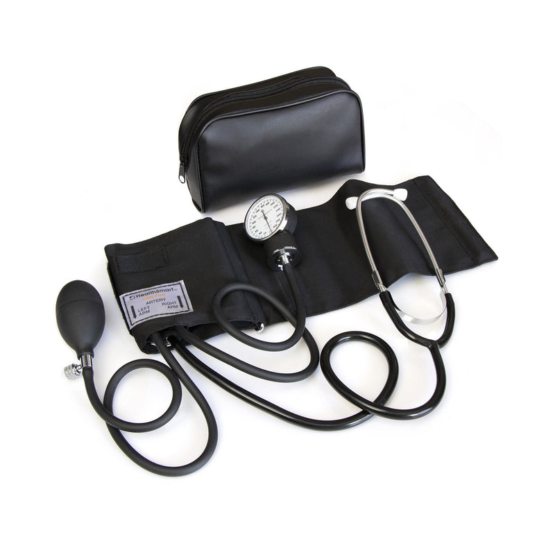 HealthSmart Reusable Aneroid / Stethoscope Set (Each)