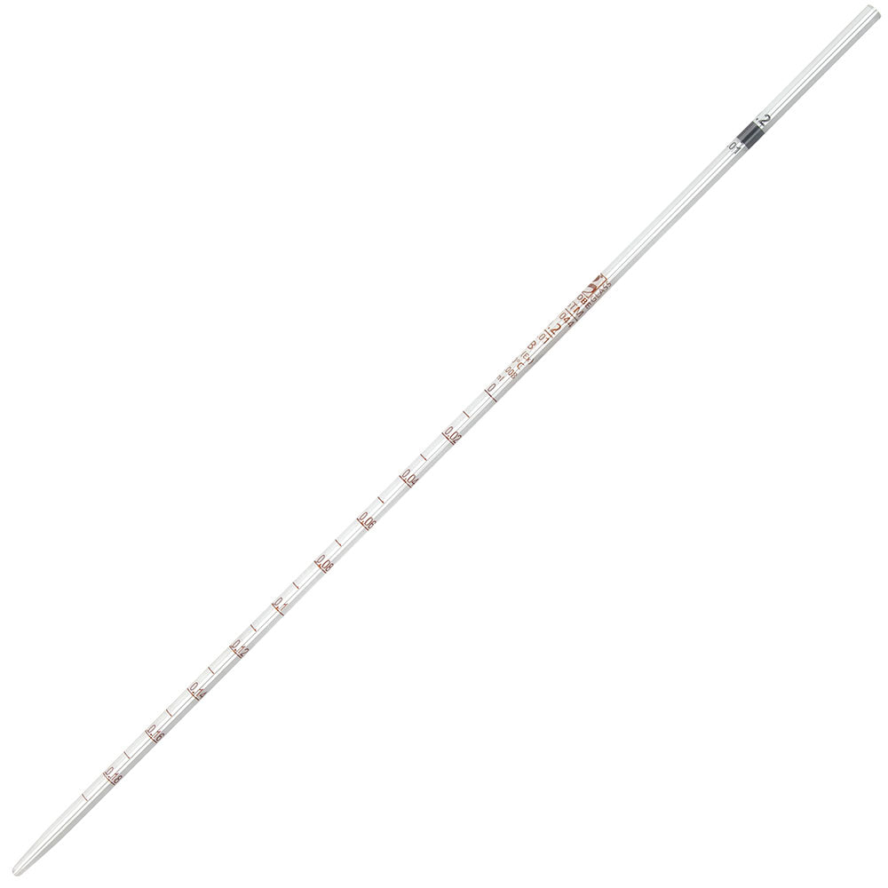 PIPETTE SEROLOGICAL GLAS REUSE0.2ML BLK ASTM E1044 6/BX