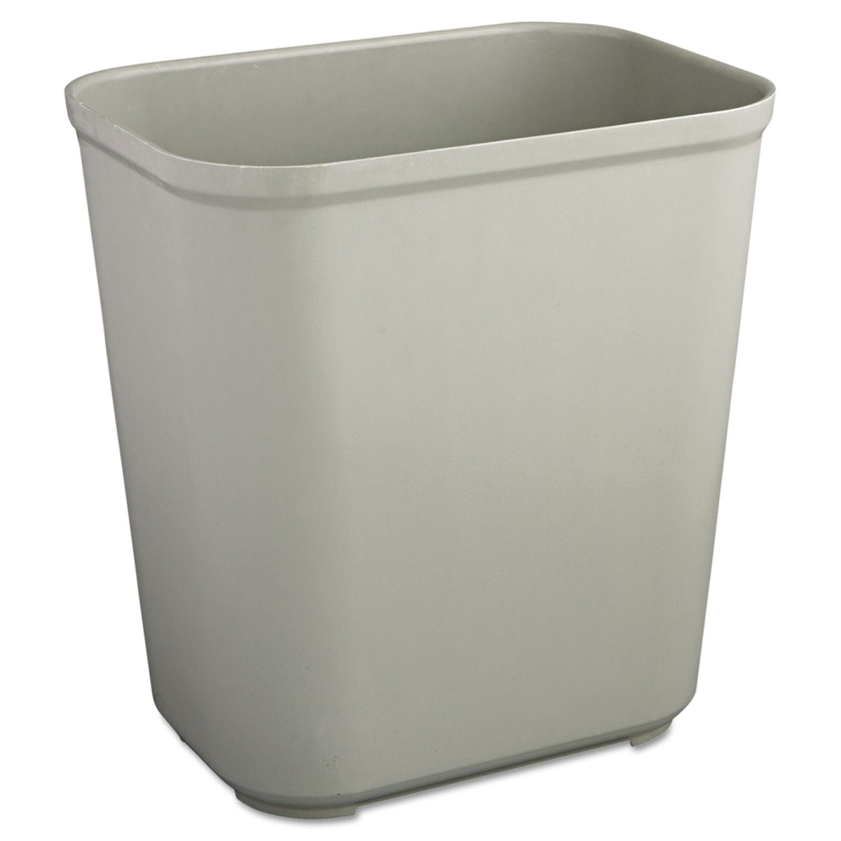 Fire-Resistant Trash Can Rubbermaid 28 Quart / 7 gal. Gray Fiberglass Rectangular (Each)