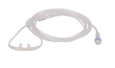 Nasal Cannula Roscoe Adult Curved Prongs 4 Foot Tubing High Flow Rate 
