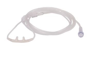 Nasal Cannula Roscoe Adult Curved Prongs 4 Foot Tubing High Flow Rate