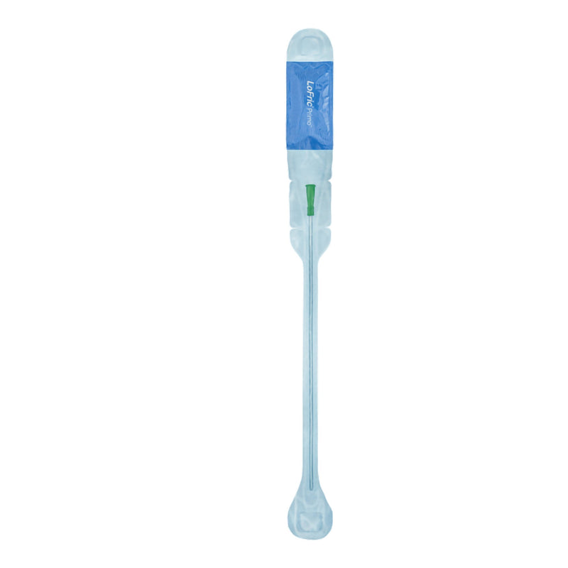Urethral Catheter LoFric Primo Straight Tip Hydrophilic Coated PVC 10 Fr. 8 Inch Length 