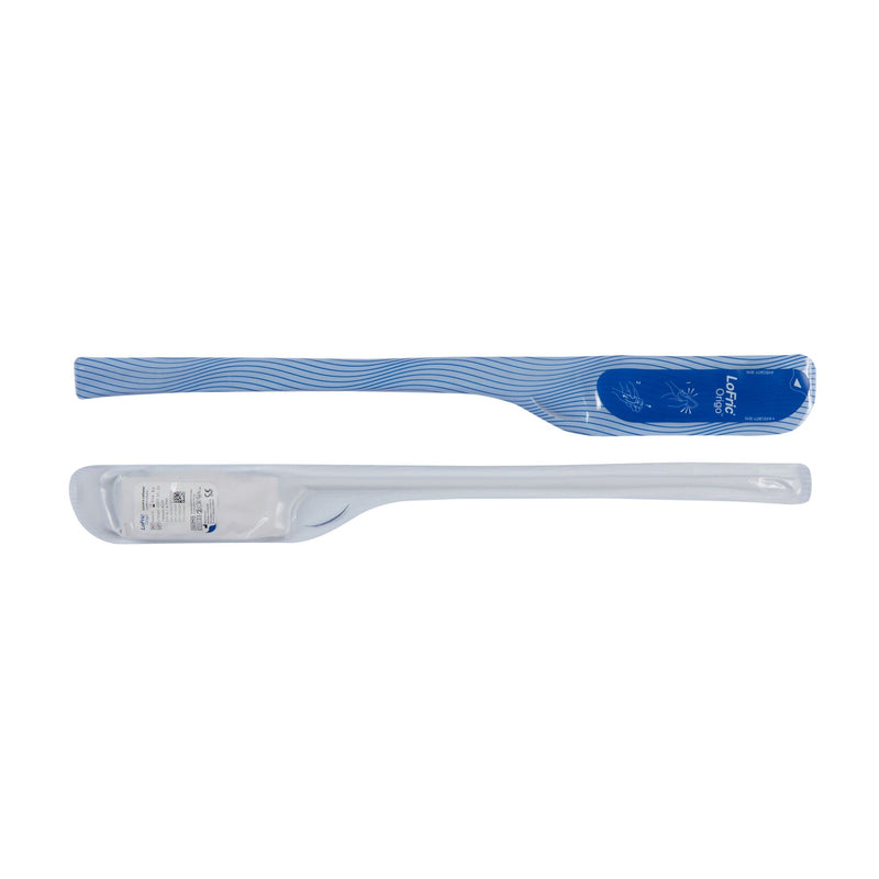 Urethral Catheter LoFric Origo Coude Tip Hydrophilic Coated Polyolefin-based Elastomer (POBE) 14 Fr. 16 Inch Length (Box of 30)