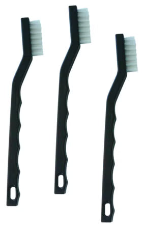BR Surgical Instrument Cleaning Brush, stainless steel bristles, autoclaveable, 7¼" (Set of 3)
