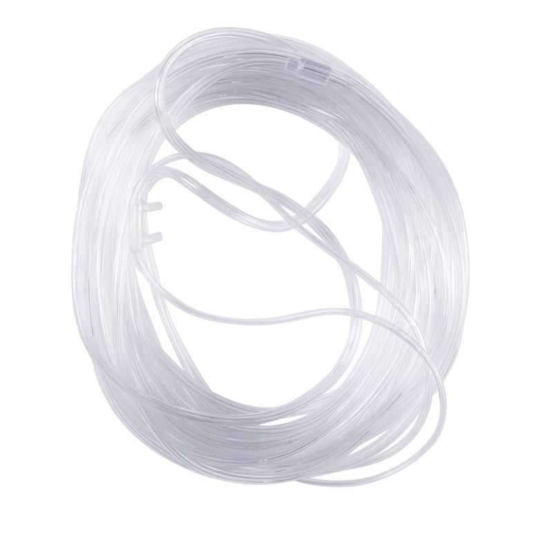 Nasal Cannula McKesson Adult Curved Prongs 25 Foot Tubing Low Flow Rate (Case of 25)