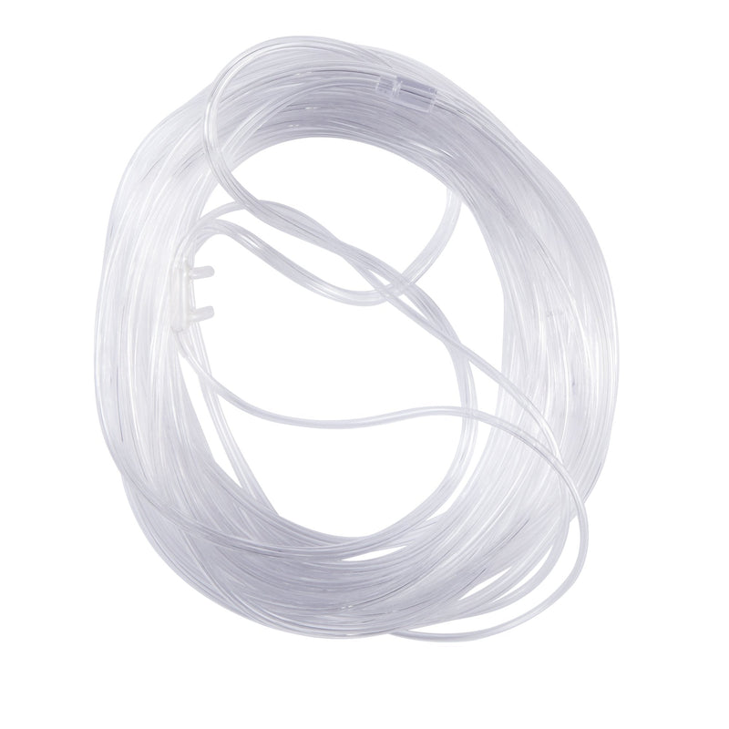 Nasal Cannula McKesson Adult Curved Prongs 25 Foot Tubing Low Flow Rate 