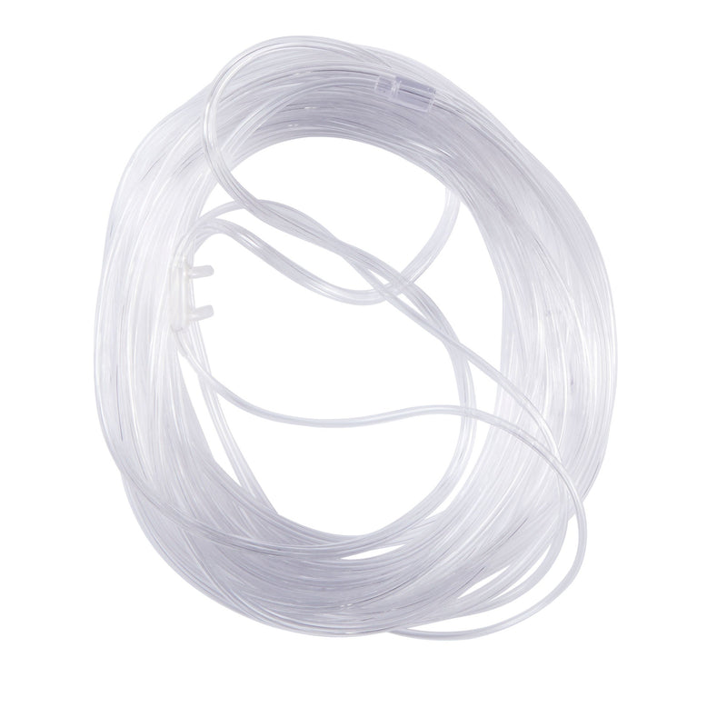 Nasal Cannula McKesson Adult Curved Prongs 25 Foot Tubing Low Flow Rate (Case of 25)