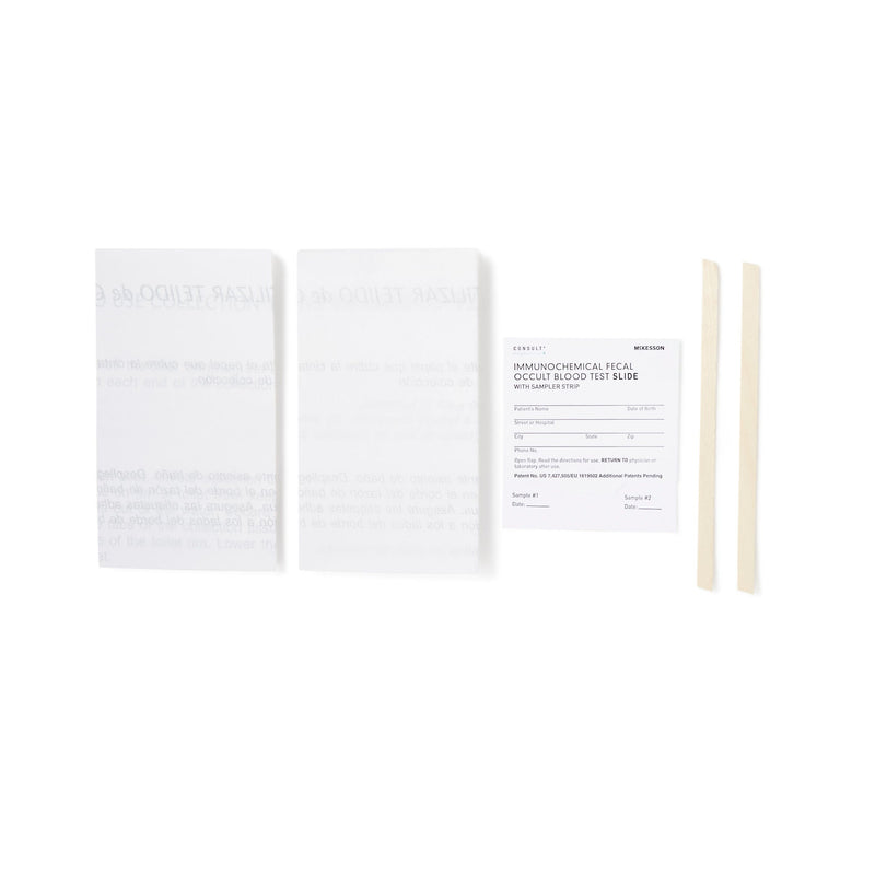 Stool Collection Kit Consult Mailing Envelopes Containing 1 Sampler Slide, 2 Collection Tissues, 2 Applicator Sticks, and 1 Patient Instructions Consult iFOBT Tests MFR
