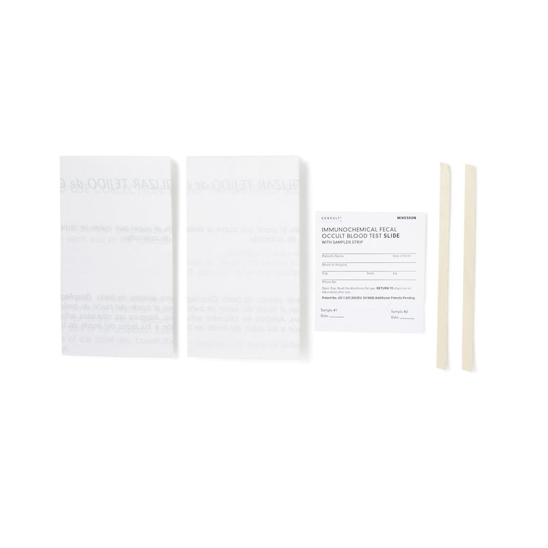 Stool Collection Kit Consult Mailing Envelopes Containing 1 Sampler Slide, 2 Collection Tissues, 2 Applicator Sticks, and 1 Patient Instructions Consult iFOBT Tests MFR