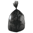 Trash Bag Boardwalk 60 gal. 0.65 mil 38 X 58 Inch Black Heavy Duty Star Seal Bottom Coreless Roll (Carton of 100)