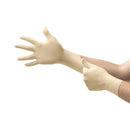Microflex Medical Diamond Grip Latex Exam Glove, Large, White (1000/CS) 