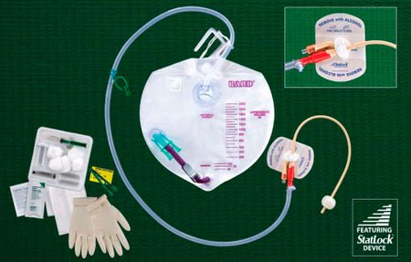 TRAY FOLEY 16FR W/STAT LOCK10/CS