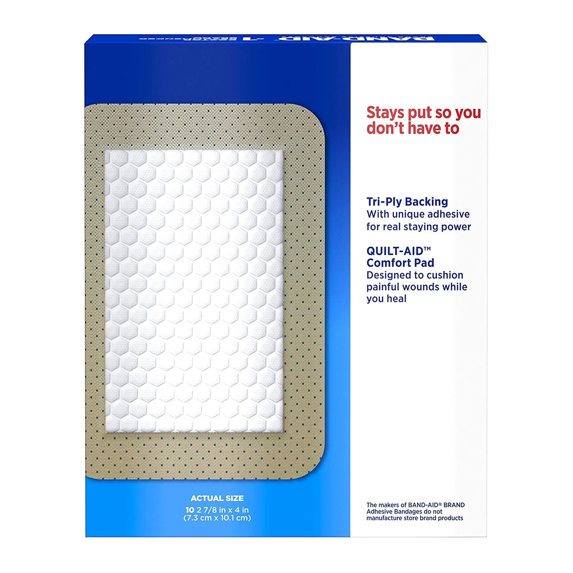 Kenvue Brands LLC Band-Aid Comfort-Flex Adhesive Pads, 2-7/8 x 4 Inch (240/CS) 