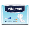 Attends Shaped Bladder Control Pads, Super (Case of 80)