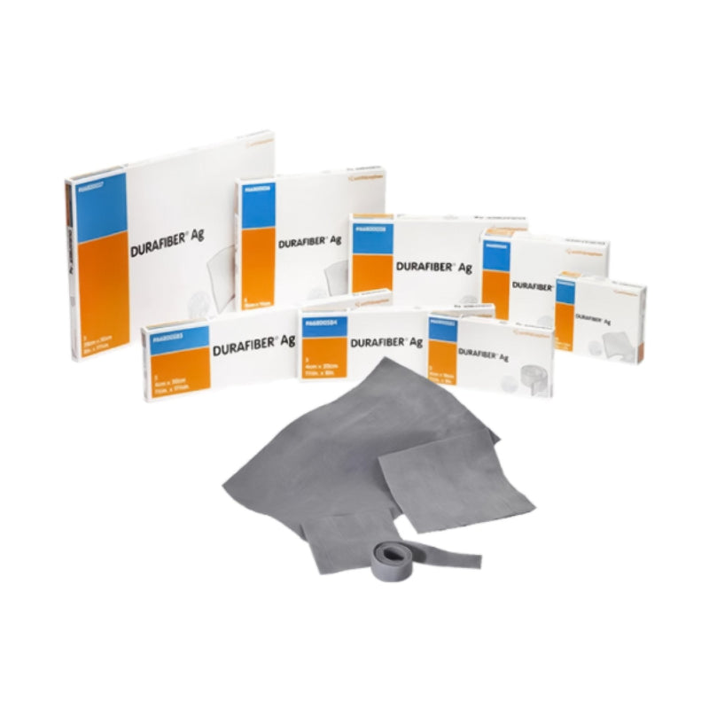 Silver Gelling Fiber Dressing Durafiber Ag 2 X 2 Inch Square Sterile 