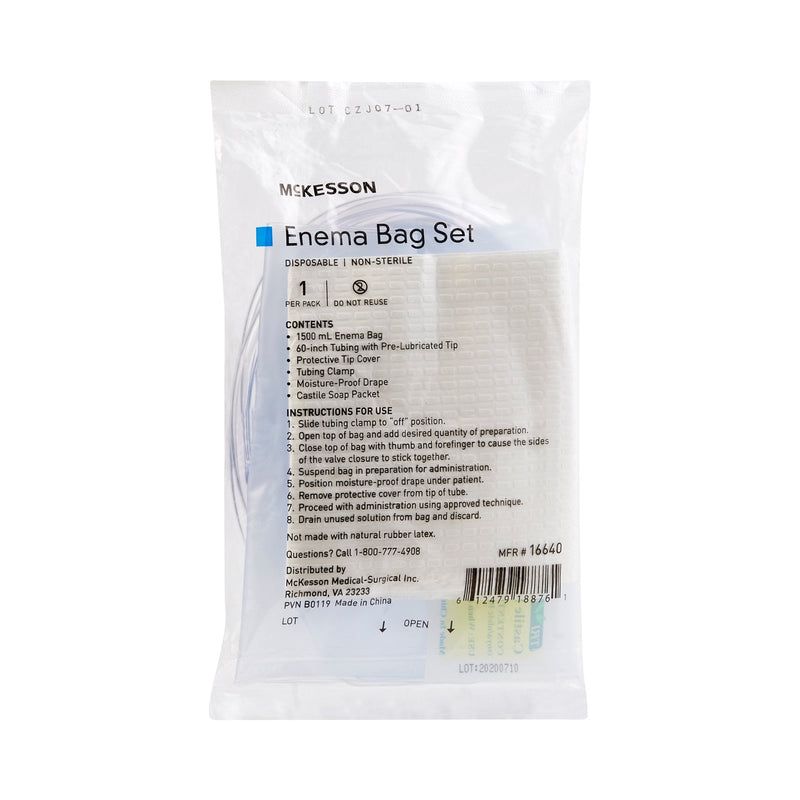 McKesson Brand McKesson Enema Bag Set (50/CS) 