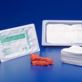 SPONGE GAUZE XRAY 4X8 12PLYST 10S 800/CS