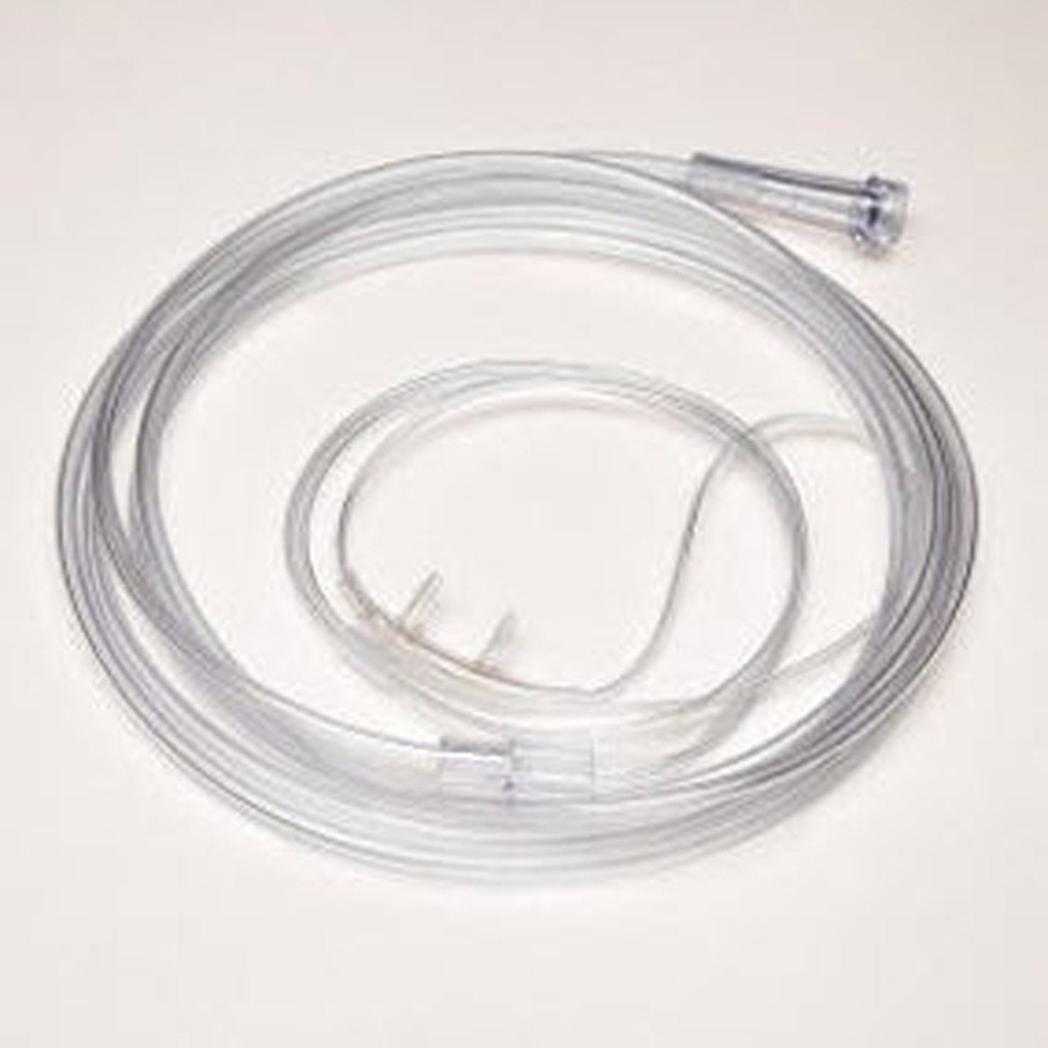 Nasal Cannula Salter-Style Micro Adult Curved Prongs 4 Foot Tubing Low Flow Rate