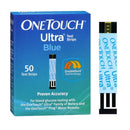 Blood Glucose Test Strips OneTouch Ultra 50 Strips per Pack For OneTouch Ultra Blood Glucose Meter (12000/CS) 