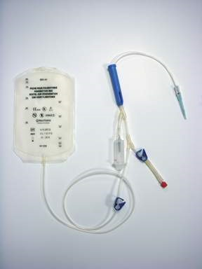 Phlebotomy Bag with Needle Macopharma 600 mL 