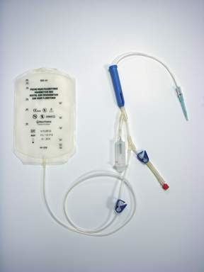 Phlebotomy Bag with Needle Macopharma 600 mL (Case of 20)