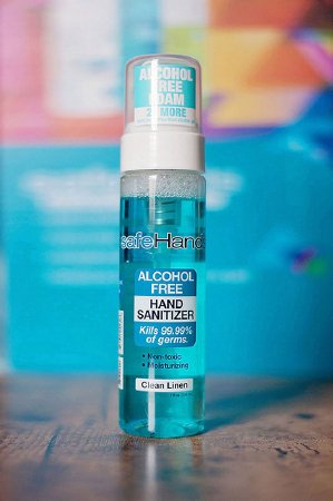 SANITIZER FOAMING ALCOHOL-FREECLEAN LINEN 7OZ 12/CS (DROP)
