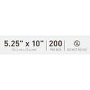 McKesson Argent Sure-Check Sterilization Pouch, 5-1/4 x 10 Inch (Case of 2000)