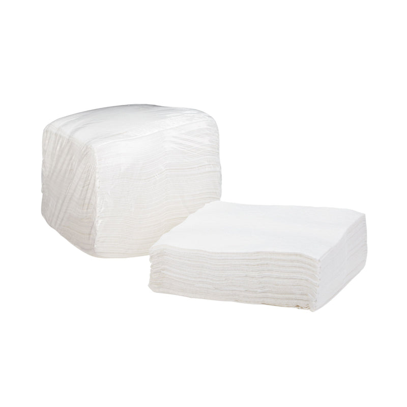 McKesson Disposable Washcloth, 10 x 13 Inch (Case of 8 Packs)