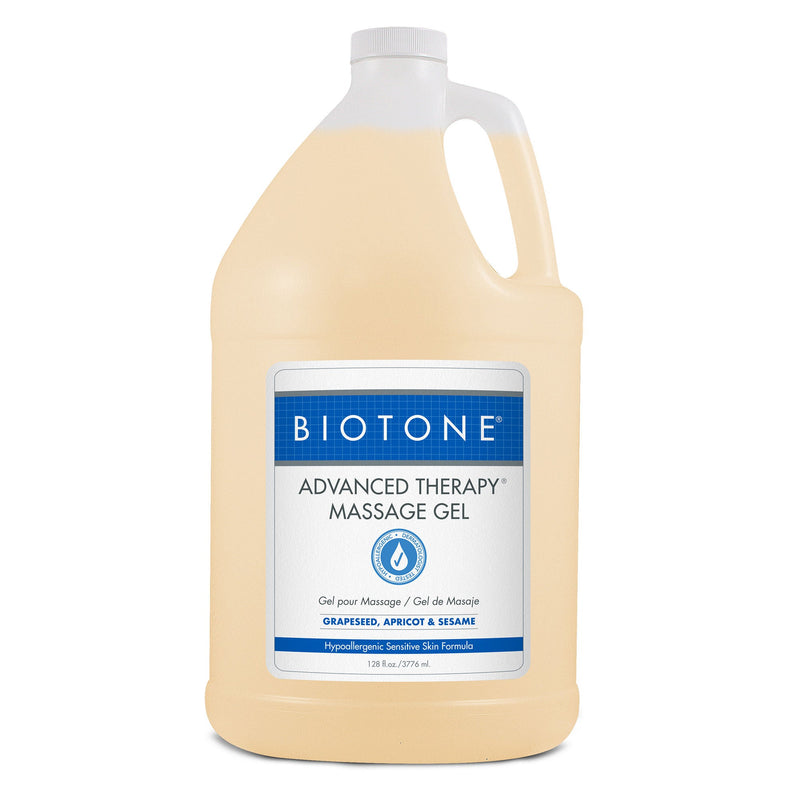 Biotone Advanced Therapy Massage Gel with Grapeseed, Apricot & Sesame Oil (Case of 4)