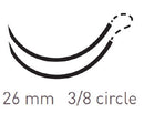 SUTURE PDO SZ 0 24CM26MM DIAMOND PT 3/8C 12/BX