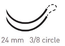 SUTURE MONODERM SZ 3-0 30CM24MM REV CUT 3/8C 12/BX
