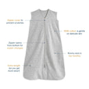 Halo Dream Inc Wearable Blanket Halo SleepSack Cotton NonSterile (3/CS) 