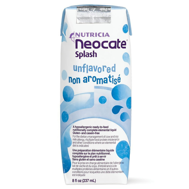 Neocate Splash Hypoallergenic Ready-to-Feed Elemental Liquid, 8-ounce carton (Case of 27)