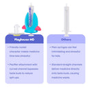 Playhouse MD Medicine Buddy Rocket Medication Dispenser for Infants, Babies & Toddlers (12/CS) 