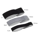 Finger Wrap Splint 3pp Buddy Loops Adult One Size Fits Most Hook and Loop Strap Closure Finger Black (Box of 5)