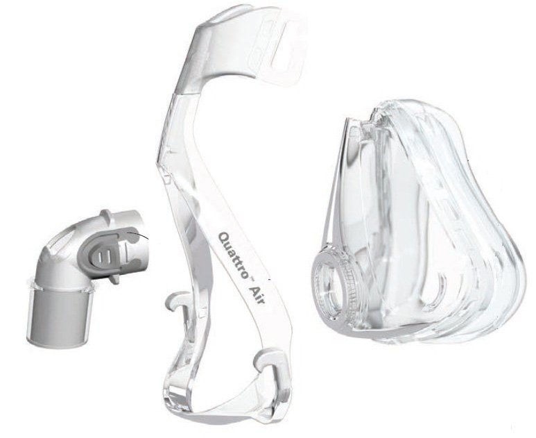 CPAP Mask Component CPAP Mask Quattro Air Full Face Style Medium Cushion 
